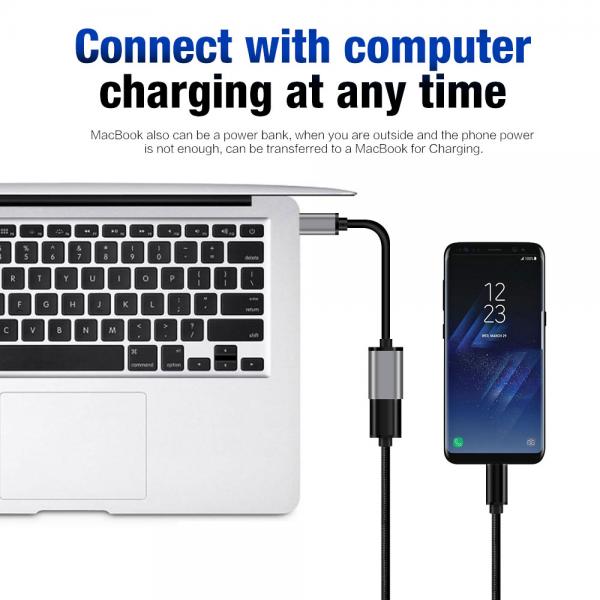 Picture of OTG adapter cable USB Type C Male To USB 3.0 Female